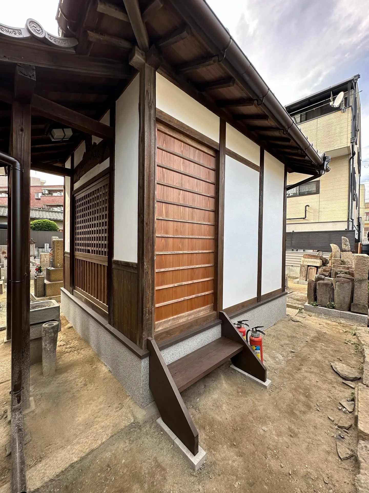 観音堂の修復が無事完了いたしました!🌸この素晴らしいプロジェ...